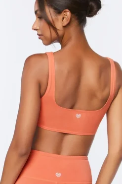 Drawstring Sports Bra