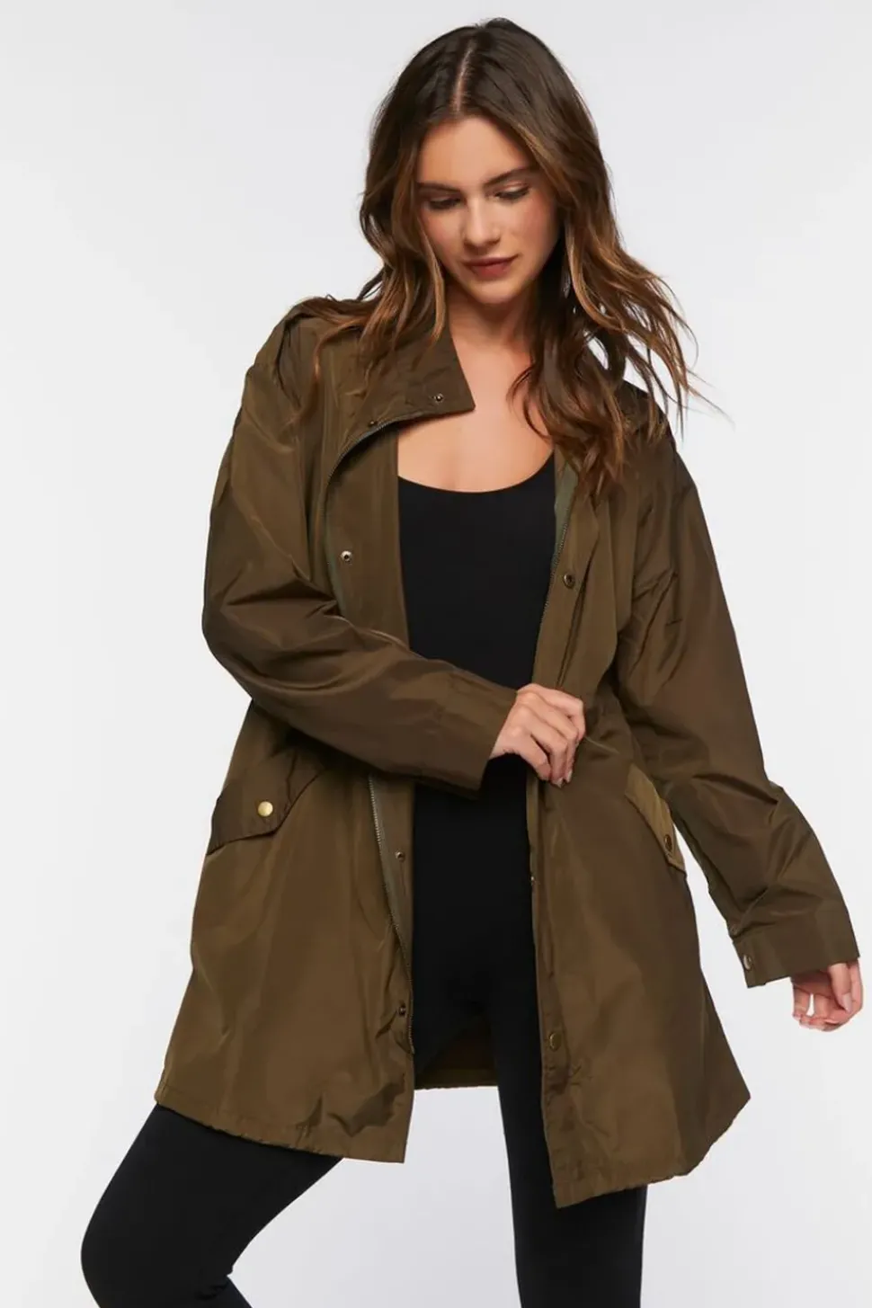 Drawstring Utility Jacket