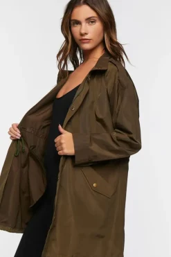 Drawstring Utility Jacket