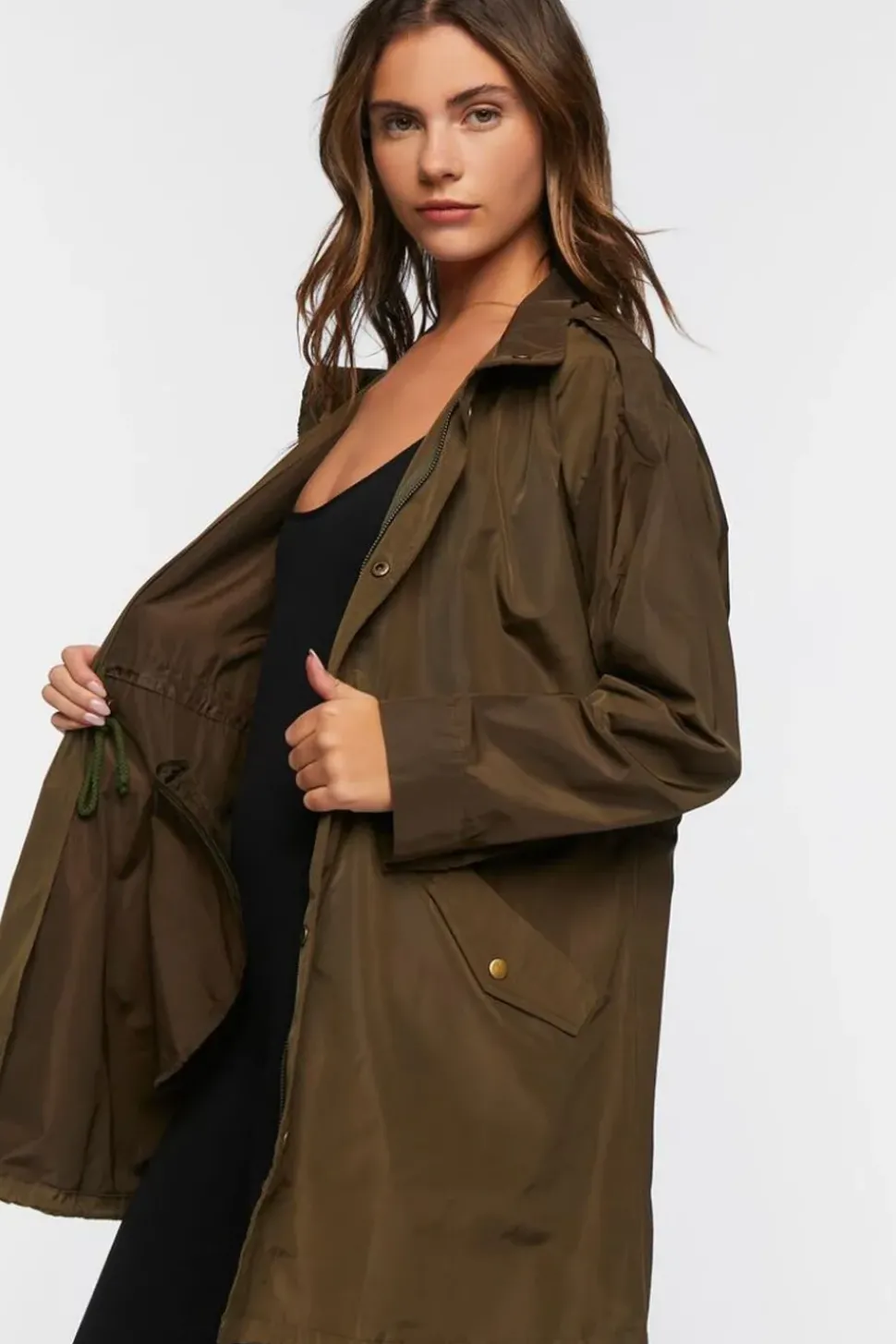 Drawstring Utility Jacket