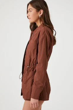 Drawstring Utility Jacket