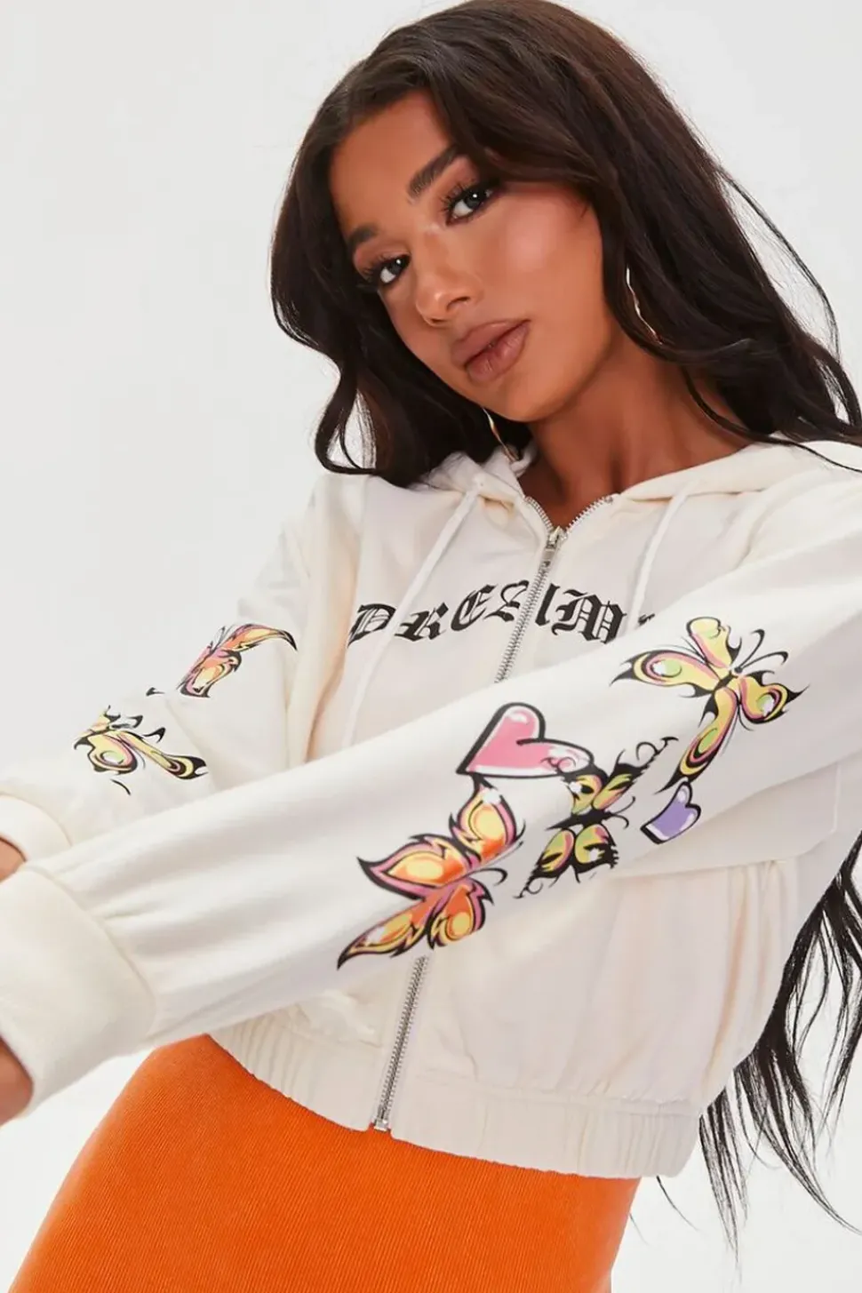 Dreamer Graphic Zip-Up Hoodie