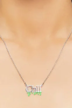 Drip Chill Pendant Necklace