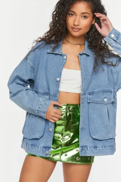 Drop-Sleeve Shacket