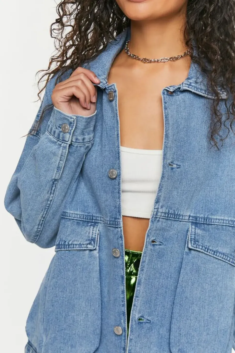 Drop-Sleeve Shacket