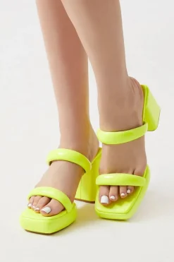 Dual-Strap Block Heels