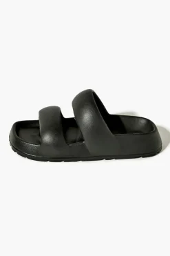 Dual-Strap Vinyl Slides
