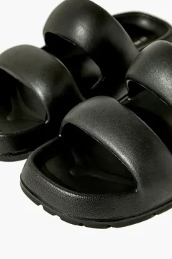 Dual-Strap Vinyl Slides