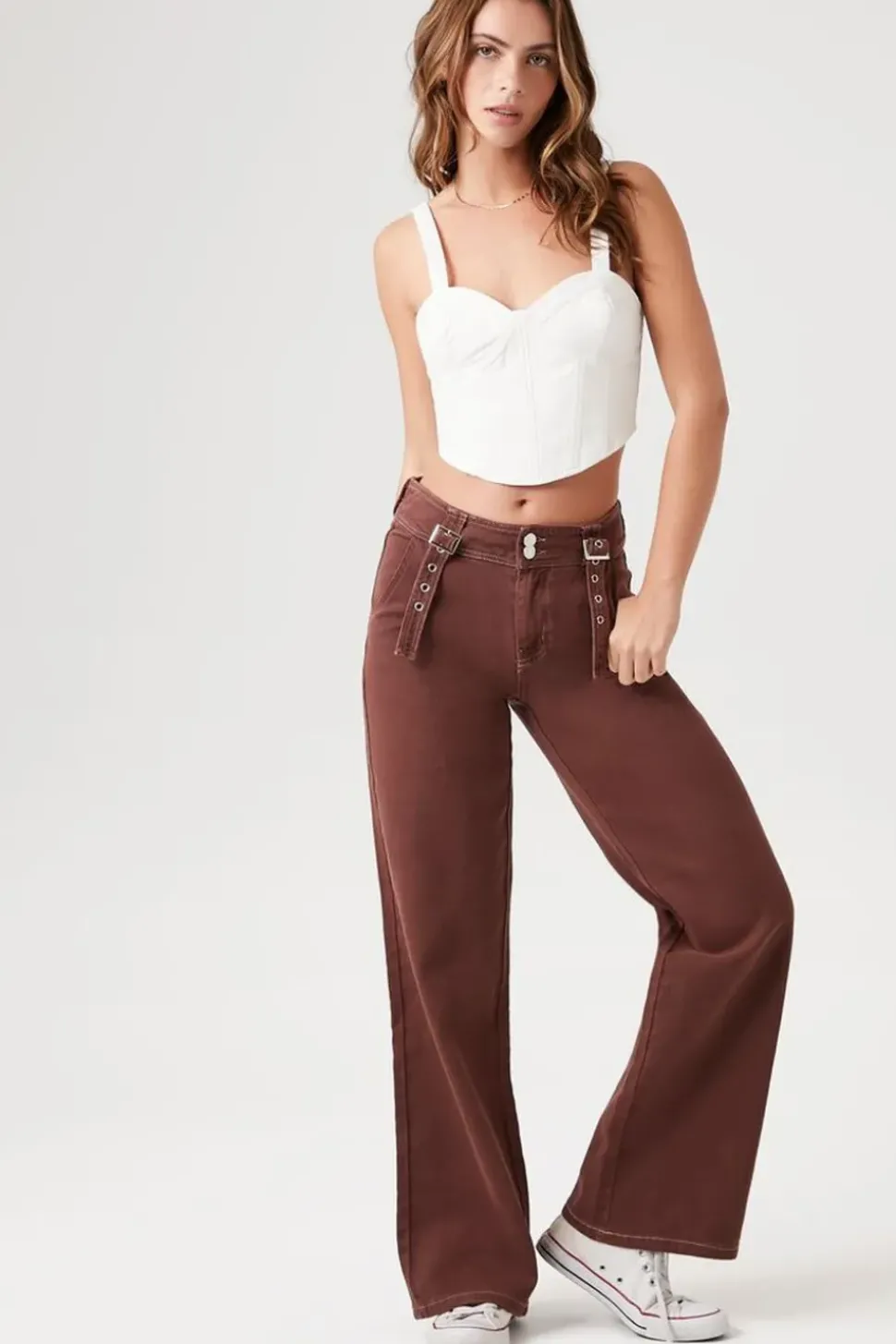 Dual Utility Strap Jeans