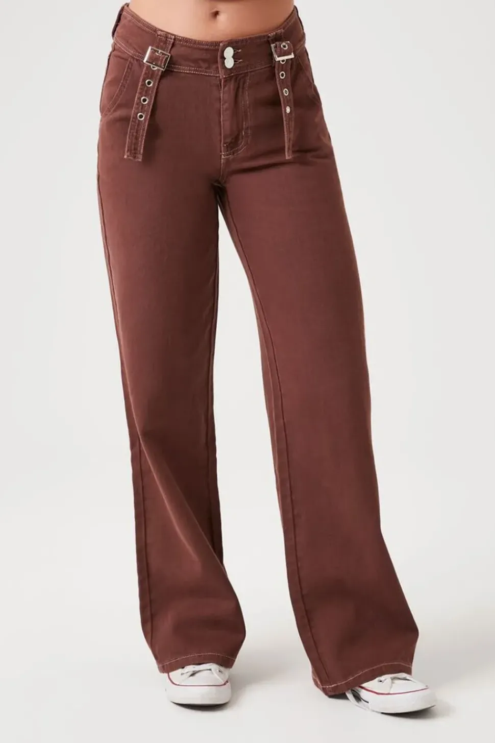 Dual Utility Strap Jeans
