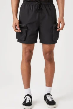 3D Zipper Pocket Cargo Shorts
