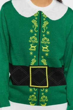 Elf Print Sweater