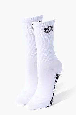 Embroidered Airwalk Crew Socks