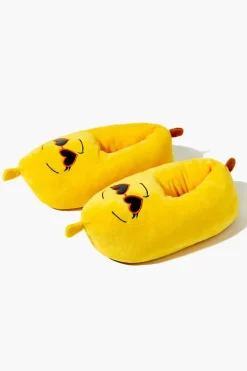 Embroidered Banana House Slippers