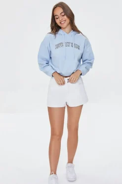 Embroidered Beverly Hills Hoodie