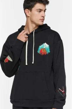 Embroidered Cabin Hoodie