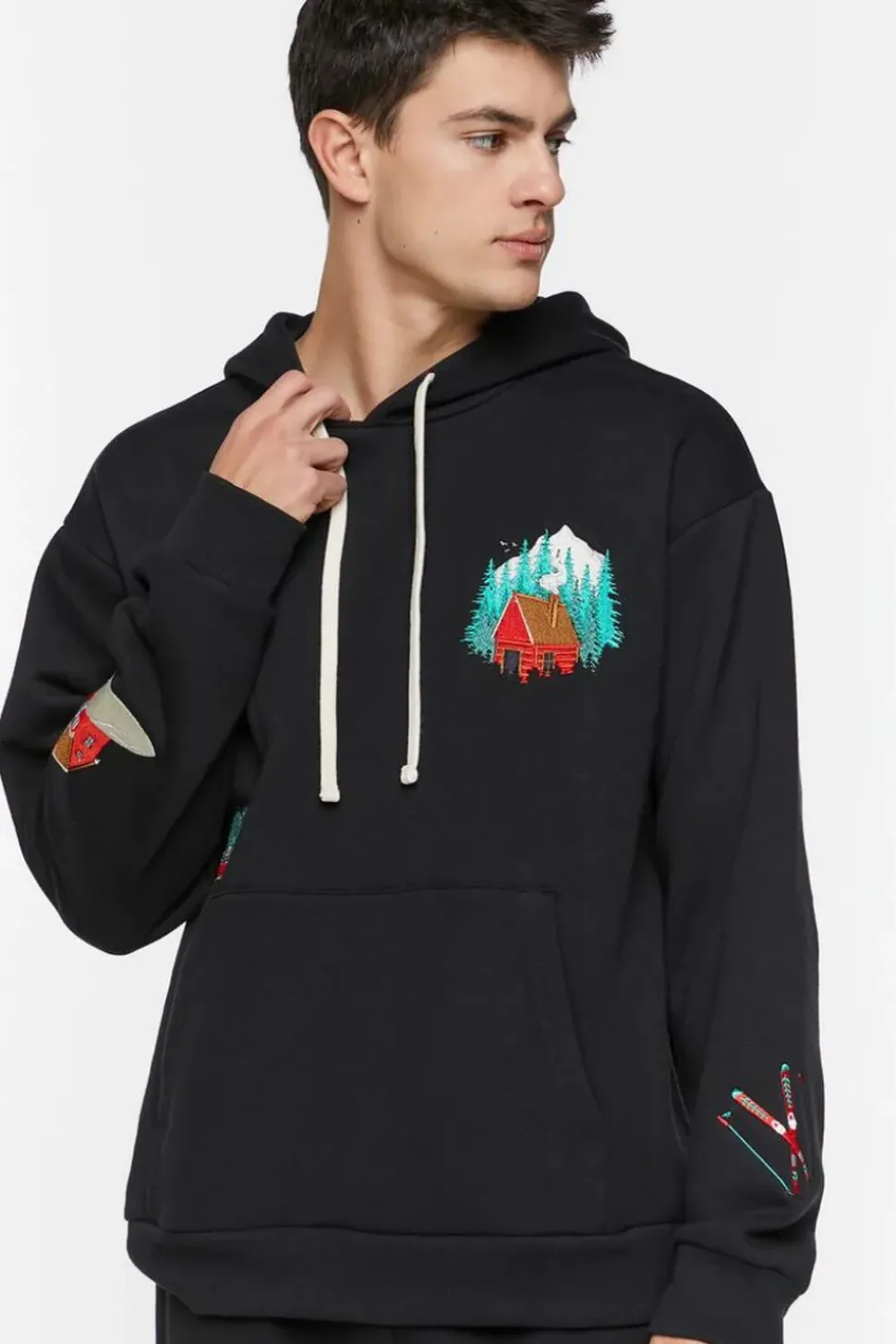 Embroidered Cabin Hoodie