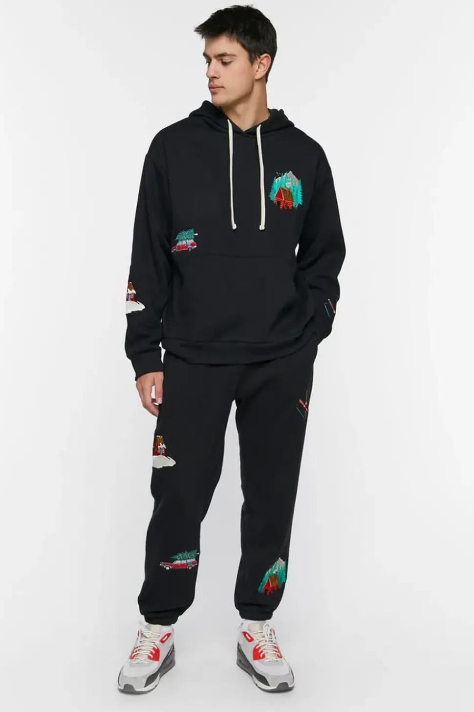 Embroidered Cabin Hoodie