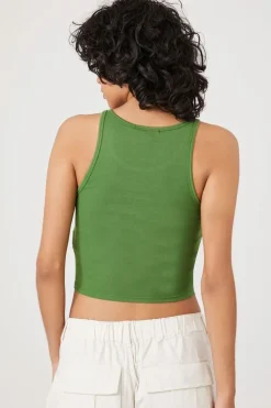 Embroidered California Tank Top