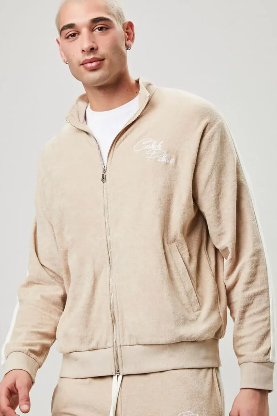 Embroidered Casbah Palace Graphic Jacket