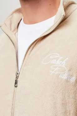 Embroidered Casbah Palace Graphic Jacket