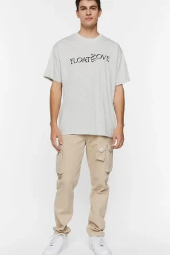 Embroidered Float Above Tee