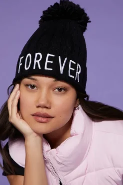Embroidered Forever Beanie