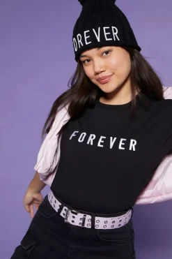 Embroidered Forever Tee