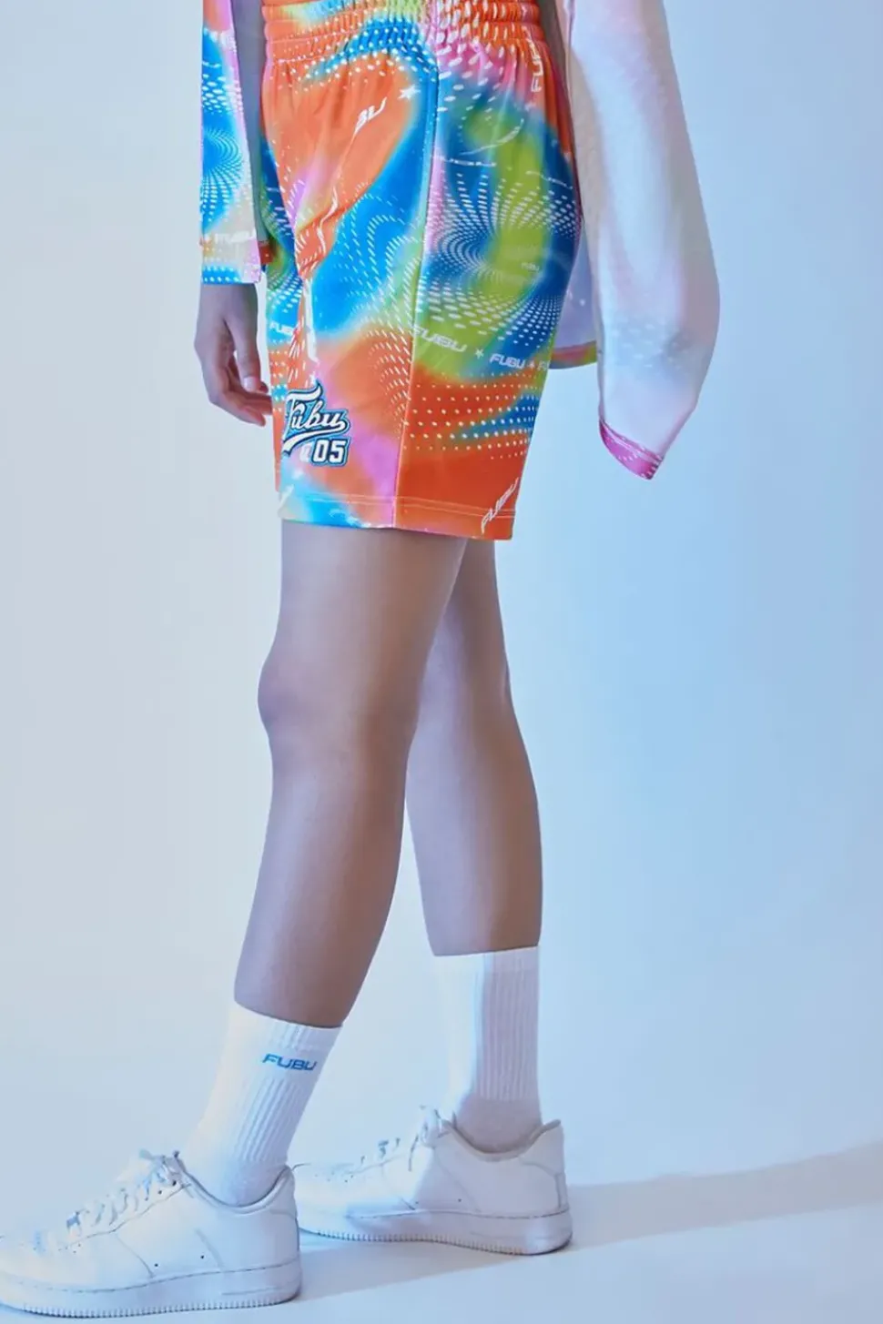 Embroidered Fubu Mesh Shorts