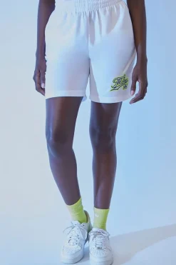 Embroidered Fubu Mesh Shorts