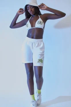 Embroidered Fubu Mesh Shorts