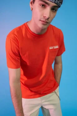 Embroidered Good Time Graphic Tee