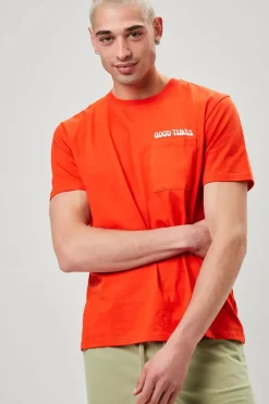 Embroidered Good Time Graphic Tee