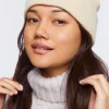 Embroidered Happy Face Beanie