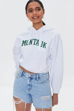 Embroidered Montauk Fleece Hoodie