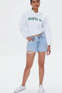 Embroidered Montauk Fleece Hoodie