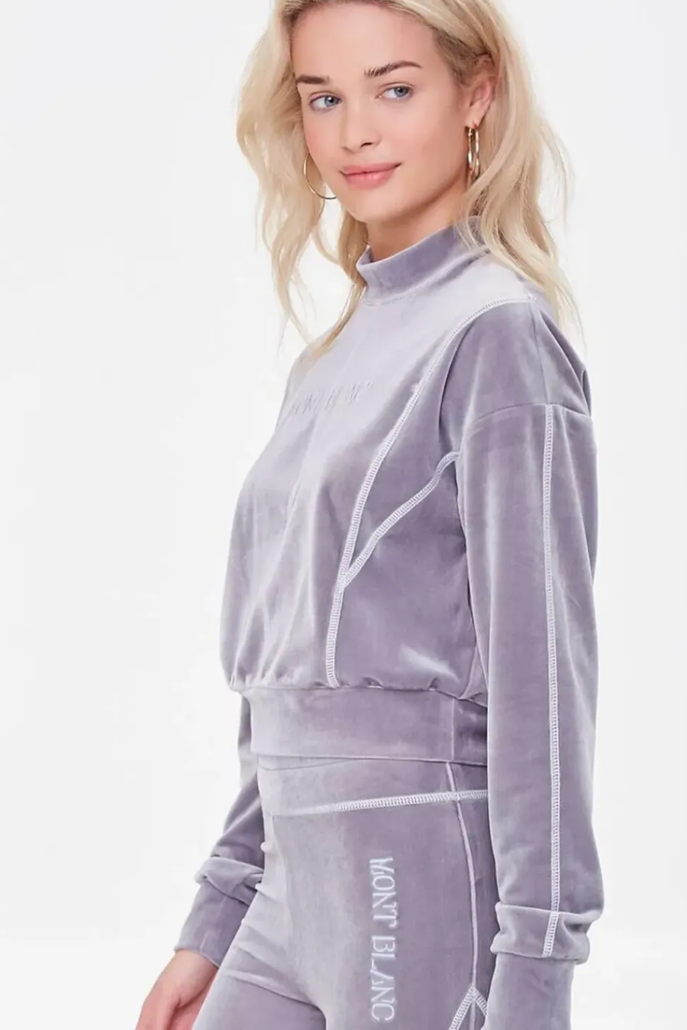 Embroidered Mont Blanc Pullover