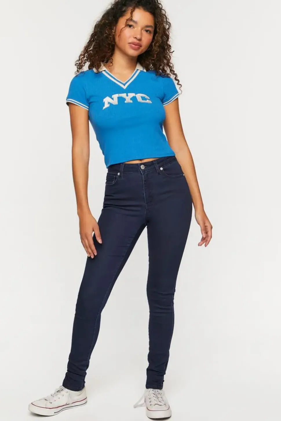 Embroidered Nyc Polo Shirt