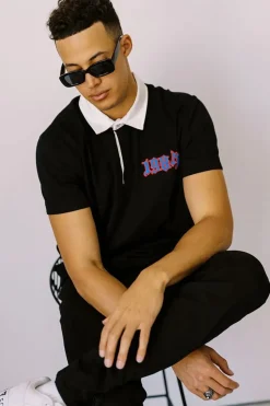 Embroidered Usa Polo Shirt