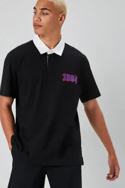 Embroidered Usa Polo Shirt