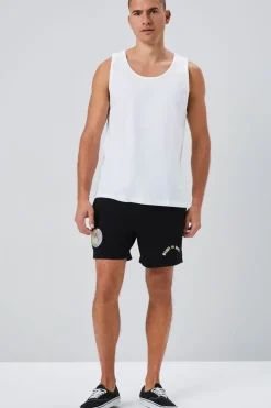 Embroidered Wanna Go Surfin Shorts