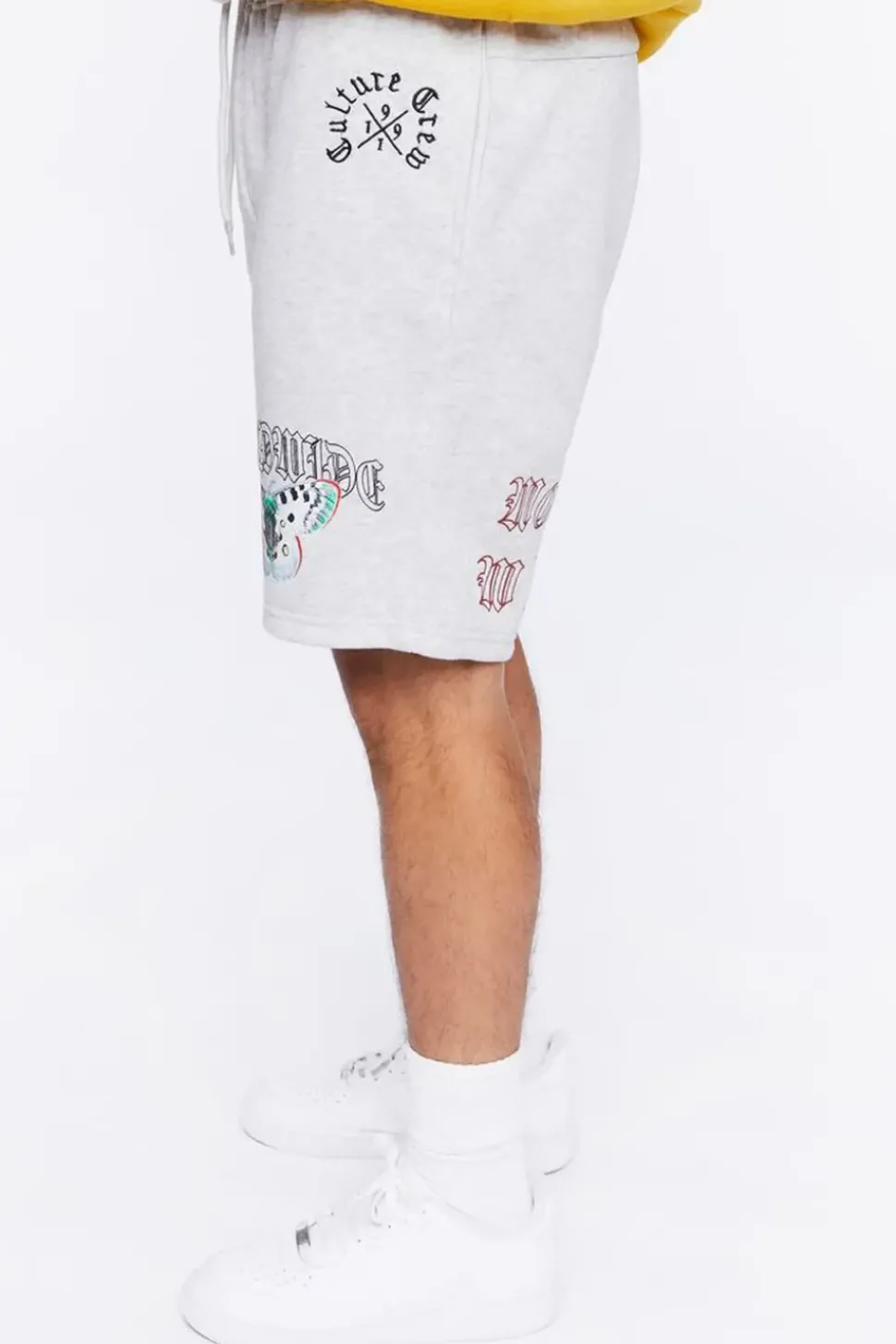 Embroidered Worldwide Sweatshorts