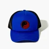 Embroidered Yin Yang Trucker Cap