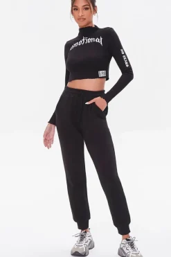 Emotional Graphic Crop Top