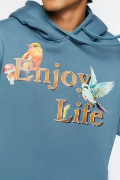 Enjoy Life Graphic Hoodie