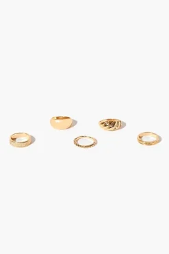 Etched Ring Set