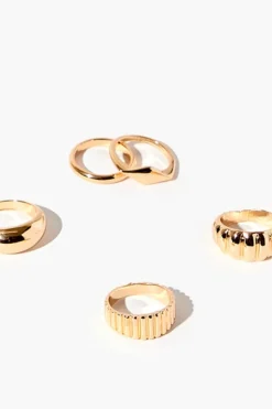 Etched Ring Set