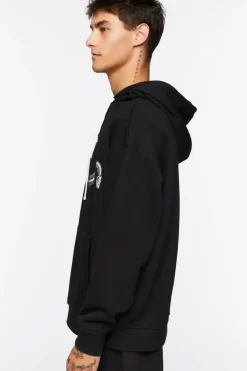 Eternal Bliss Skeleton Graphic Hoodie