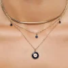 Evil Eye Necklace Set