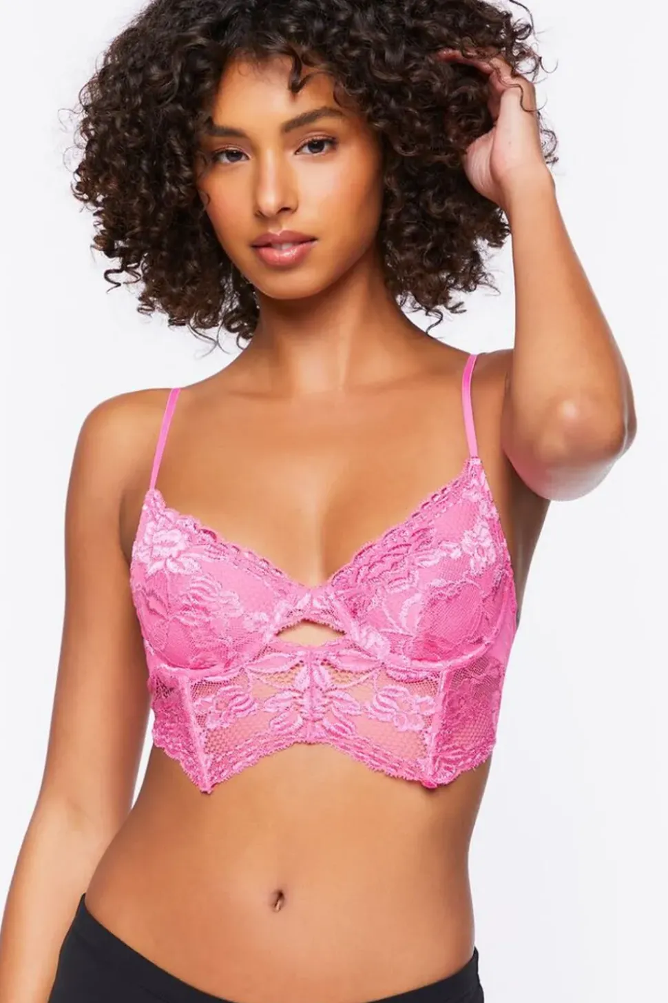 Eyelash Lace Balconette Bra